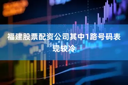 福建股票配资公司其中1路号码表现较冷