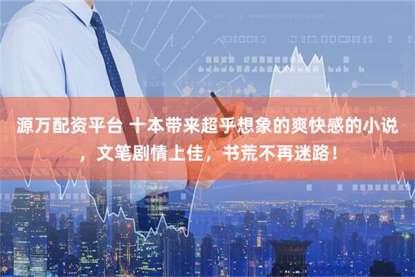 源万配资平台 十本带来超乎想象的爽快感的小说，文笔剧情上佳，书荒不再迷路！